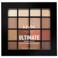 NYX professional makeup Палетка теней Ultimate Shadow Palette warm neutrals 03