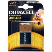 Батарейка Крона щелочная Duracell MN1604 9V 1 шт