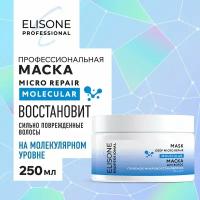 ELISONE PROFESSIONAL / Элисон / Маска MOLECULAR для волос глубокое микровосстановление 250 мл