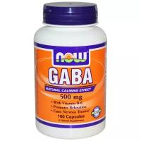 Активное долголетие NOW GABA 100 капс