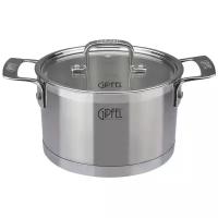 Кастрюля из нержавеющей стали Gipfel Prestige 1235 24 см/5 л