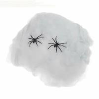 Паутина с двумя пауками Хэллoуин HALLOWEEN DecoHall-12