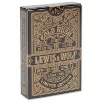 Карты для покера MILAND Lewis & Wolf Gold Rush