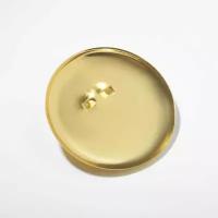 Основа для броши с круглым основанием СМ-367, (набор 5шт) 35 мм, цвет золото
