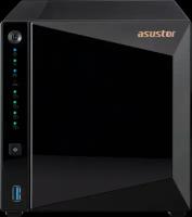 Сетевое хранилище ASUSTOR AS3304T 4-Bay NAS/MPl/Cel 1.4GHz Quad Core/2GBDDR4/noHDD, LFF(HDD, SSD),/1x1GbE(LAN)/3xUSB3.2; 90IX01L0-BW3S00