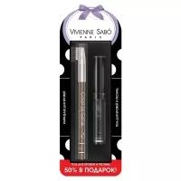 Набор косметики для бровей Vivienne Sabo карандаш Coup de Genie 001, фиксирующий гель (D215100127)