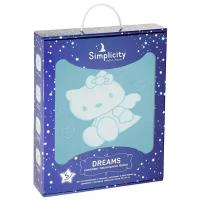 Simplicity комплект постельного белья Dreams Cat Love (5 предметов) blue