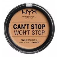 NYX professional makeup пудра Can’t Stop Won’t Stop компактная Powder Foundation TRUE BEIGE 10,3