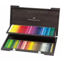 Акварельные карандаши Faber Castell Подарочный набор акварельных карандашей 120 цветов Albrecht Durer в деревянном пенале