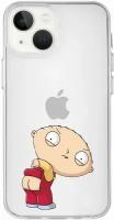 Чехол для iPhone 14 "Стюи Гриффин / Stewie Griffin" с полной защитой камер