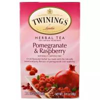 Чай травяной Twinings Pomegranate & Raspberry в пакетиках