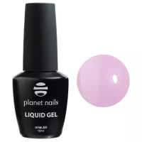 Гель моделирующий во флаконе Liquid gel rose Planet nails розовый 10 мл арт.11351