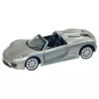 Легковой автомобиль ТЕХНОПАРК Porsche 918 Spyder (67317) 1:41, серебристый