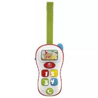 Развивающая игрушка Chicco говорящий телефон Selfie Phone рус/англ, белый/красный