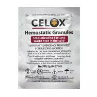 Гранулы гемостатические Селокс Celox Home Granules 2г 1шт/кровоостанавливающее средство/кровь/раны/ранение/аптечка/перевязка/в поход/с собой/карман