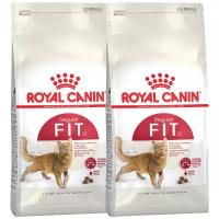 Корм для кошек Royal Canin Fit 32, для живущих на улице 2шт. х 4 кг