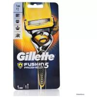 Станок для бритья Gillette Fusion с защитой ProShield и FlexBall с 5 лезвиями + 1 кассета