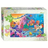 Пазл Step puzzle Любимые сказки Подводный мир (82033), 104 дет., 33х23х3.5 см, разноцветный