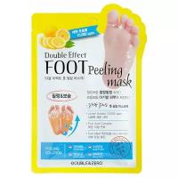 Double & Zero Носочки для педикюра Double effect foot peeling mask