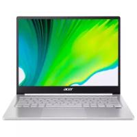 13.5" Ноутбук Acer Swift 3 SF313-53G-501C 2256x1504, Intel Core i5 1135G7 2.4 ГГц, RAM 8 ГБ, LPDDR4X, SSD 512 ГБ, NVIDIA GeForce MX350, Endless OS, NX.A4HER.002, серебристый