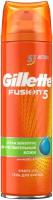 Гель для бритья Gillette Fusion5 Ultra Sensitive, для чувствительной кожи, мужской, 200