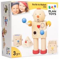 Конструктор PlanToys 5183 Построй робота, 7 дет