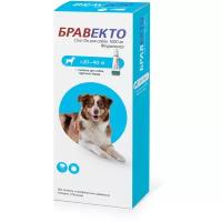 MSD Animal Health капли от блох и клещей Бравекто Спот Он для собак 20-40 кг 1 шт. в уп., 1 уп