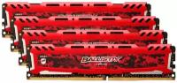 Память DDR4 16 ГБ 2666 МГц Crucial Ballistix Sport LT [BLS4K4G4D26BFSE] Набор 4x4 ГБ