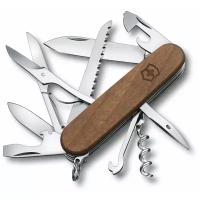 Мультитул брелок VICTORINOX Huntsman wood коричневый