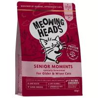 Barking Heads Для Кошек старше 7 лет с лососем и яйцом "Мудрые года" (Senior Moments 450g) 0,45 кг