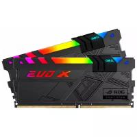 Оперативная память GeIL EVO X II 16 ГБ (8 ГБ x 2 шт.) DDR4 3000 МГц DIMM CL15 GREXSR416GB3000C15ADC