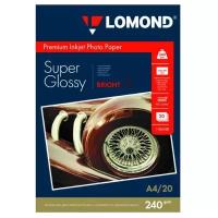 Бумага Lomond A4 Premium Photo Paper 1105100 240 г/м², 20 л, белый