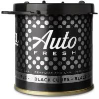 Auto Fresh Ароматизатор для автомобиля Jel Black Cubes 80 мл