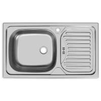 Врезная кухонная мойка UKINOX Classic CL 760.435-GW6K 2L, 76х43.5см, нержавеющая сталь