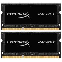 Оперативная память HyperX Impact 8 ГБ (4 ГБ x 2 шт.) DDR3L 1600 МГц SODIMM CL9 HX316LS9IBK2/8