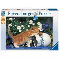 Ravensburger Пазл "Любопытный котенок" (500 элементов)