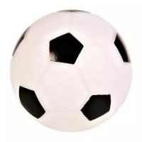 Мячик для собак TRIXIE Soccer Ball (3436), белый, 1шт