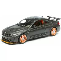 Машинка Maisto 1:24 BMW M4 GTS, черная с оранжевыми дисками