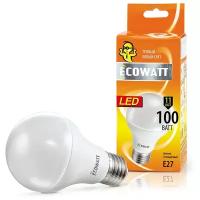 Лампа светодиодная Ecowatt A60 230V 11W E27 2700K, E27, A60, 11Вт