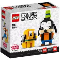 Конструктор LEGO BrickHeadz 40378 Гуфи и Плуто, 214 дет