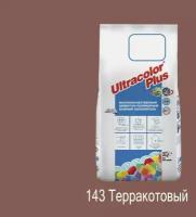 Цементно-полимерная затирка Mapei Ultracolor Plus №143 (Терракотовый)