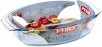 Блюдо Pyrex Irresistible 35х24см овальное, прозрачное