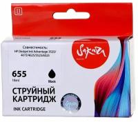 Струйный картридж Sakura Printing Sakura CZ109AE (№655 Black) для HP, черный, 11 мл., 600 к