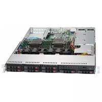 Supermicro Сервер SYS-1029P-WTR 1U, 2xLGA3647, iC621, 12xDDR4, up to 8x2.5 HDD, 1xM.2 PCIE 22110,2x1GbE, 2x750W, 2x PCIEx16, 1x PCIEx8, 1xAOM