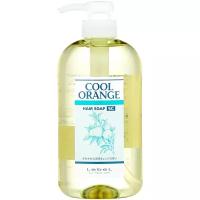 LebeL COOL ORANGE HAIR SOAP SUPER COOL 600 мл Япония. Шампунь для волос супер холодный апельсин для профилактики выпадения волос