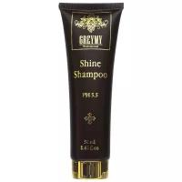 GREYMY Профессиональный шампунь для волос Shine Shampoo. Бессульфатный профессиональный шампунь для волос. Шампунь для блеска волос с кератином 50 ml