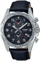 Наручные часы CASIO Standard MTP-W500L-1A, черный, серебряный