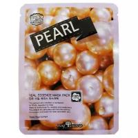 MAY ISLAND тканевая маска Real Essence Pearl с экстрактом жемчуга