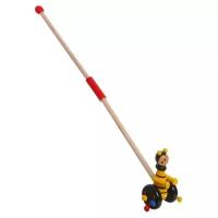 Каталка-игрушка BONDIBON Пчелка (ВВ1110), желтый/черный