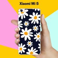 Силиконовый чехол на Xiaomi Mi 5 Ромашки / для Сяоми Ми 5